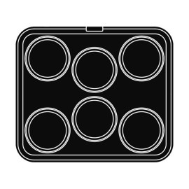 Плоча за тарталети "PLATE T"