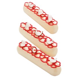 Силиконова форма "HEARTS 3"