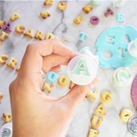 Комплект кутери "Букви и цифри" - 36 елемента