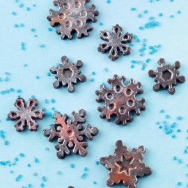 Силиконова форма "Снежинки"