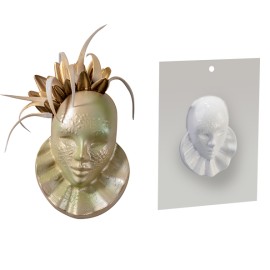 Форма за шоколадова отливка "Венецианска маска"