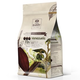 Черен венецуелски шоколад "CACAO BARRY" - 72% - 1кг