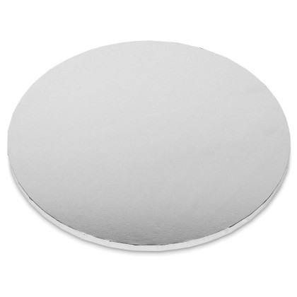 Сребърна подложка - Ø35 h1см
