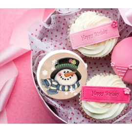 Готова фотодекорация за мъфини и дребни сладки - Коледа 12