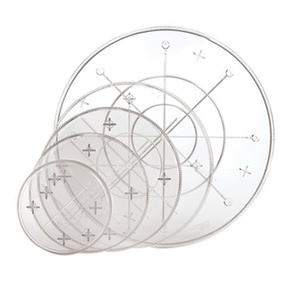 Кръгъл кристален етаж - Ø28см