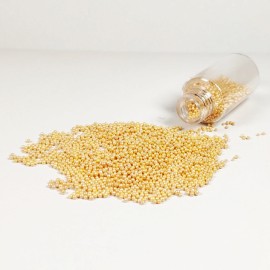 Захарна поръска "Топ-Топ перлен - Злато - 30гр"