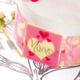 Трансферно фолио за писане - Червено