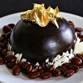 Златни листа - 25 броя 8х8см (23К) Ядливи