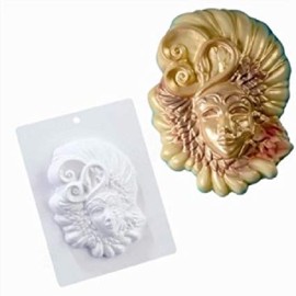 Форма за шоколадова отливка "Венецианска маска" 2