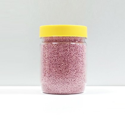 Захарна поръска "Топ-Топ перлен - Розов - 200гр"