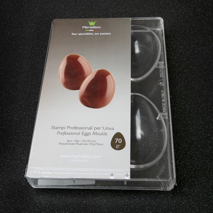 Поликарбонатна форма "Яйце "  72х105мм 