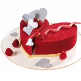 Ринг за печене "Сърце" 2 елемента