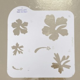 Шаблон за декорация  "Хибискус"