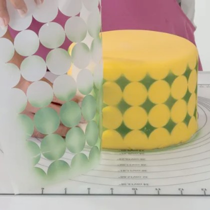 Шаблон за декорация "Ромб"