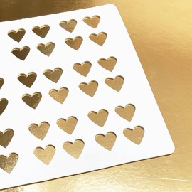 Шаблон за шоколадови отливки Сърце