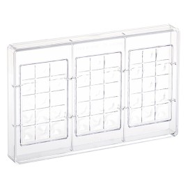 Поликарбонатна форма за шоколадов бар "Liquid"