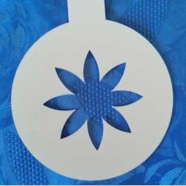 Комплект шаблони за декорация  "Цвете"