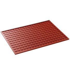 Релефен силиконов килим "Сърце"