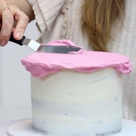 Шпатула пречупена метална 10см 