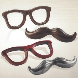 Термоформована форма "Мустак и очила"