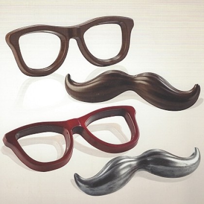 Термоформована форма "Мустак и очила"