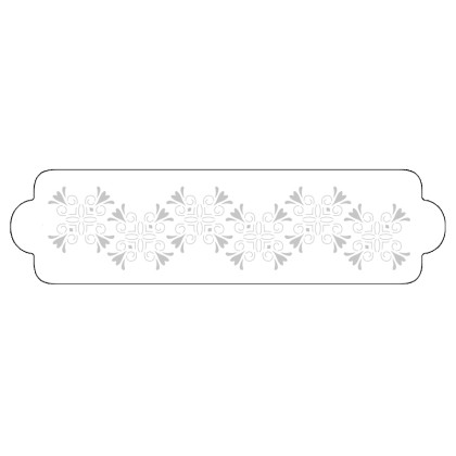 Шаблон за въздушна четка "Орнаменти - квадрат"