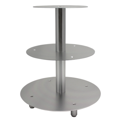 Алуминиева стойка на 3 етажа - голяма