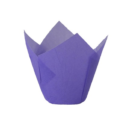 Капсули лале - лилави Ø50 h80мм