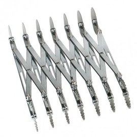 Раздвижен нож - двустранен с 7 колела - ТХ