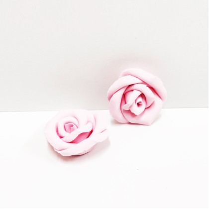 Захарна фигурка - "Голяма роза - розова" - 1 брой