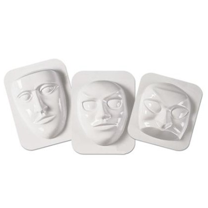 Форма за шоколадова отливка "Карнавална маска"