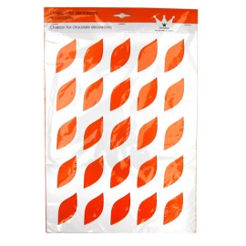 Шаблон шоколадова отливка - Листо