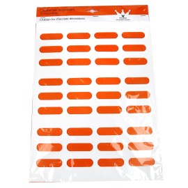 Шаблон шоколадова отливка - Еклер-малък