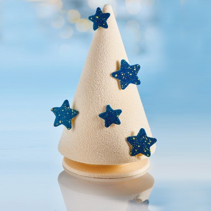 Шаблон шоколадова отливка - Звезди-малки