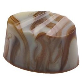 Поликарбонатна форма бонбон "Назъбена елипса"