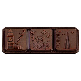 Поликарбонатна форма бонбон "Градове 2"