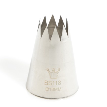 Накрайник звезда "BS118" - Ø 18 мм