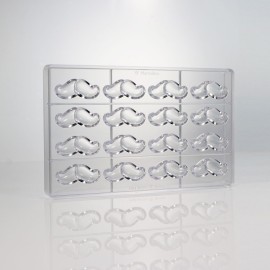 Поликарбонатна форма бонбон мустаци "Joe"