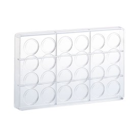 Поликарбонатна форма за шоколад „Circle 30“