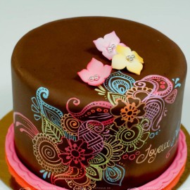 Гел боя - кафява - 40гр