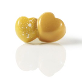 Поликарбонатна форма бонбон "Double Hearts"