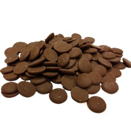 Млечен кувертюр на копчета