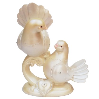 Сватбена фигурка - Гълъби - големи