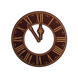 Напечатана форма за шоколад с трансфер "Часовник - 3 гнезда"