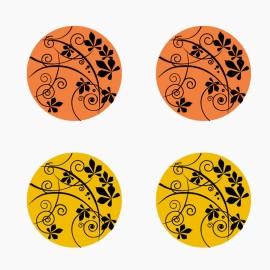 Напечатана форма за шоколад с трансфер "Златни елхови топки"