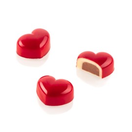 Комплект Тританиева и силиконова форма - Сърце "Kit Cuore 01"