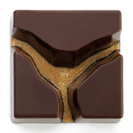 Поликарбонатна форма бонбон "Инферно - квадрат"