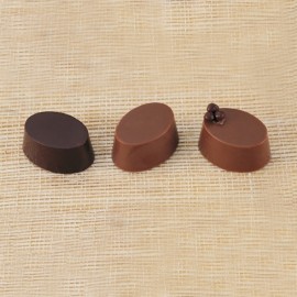 Поликарбонатна форма бонбон "Елипса 4"