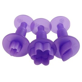 Комплект кутери с ежектор "Цветлета и листо" - 3 елемента