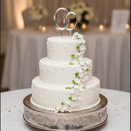 Сватбена фигурка две халки "Безкрайност"